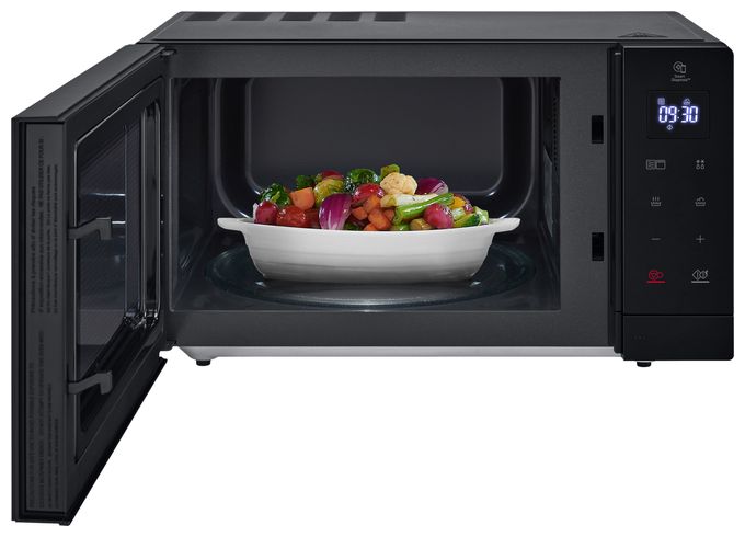 Freistehende Mikrowelle 900 W Größe: groß 10 Stufen Grill  MH7032JAS (Schwarz) 