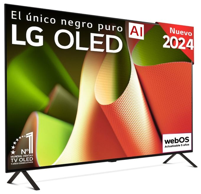 OLED 139,7 cm (55 Zoll) Fernseher 4K Ultra HD VESA 300 x 200 mm OLED55B4ELA 