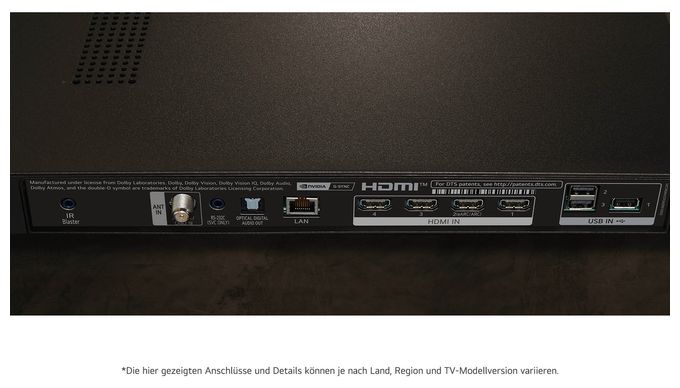 OLED 195,6 cm (77 Zoll) Fernseher 4K Ultra HD VESA 300 x 200 mm OLED77C43LA 