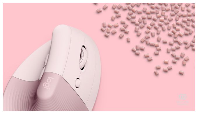 4000 DPI Büro Maus Optisch  Lift (Pink) 