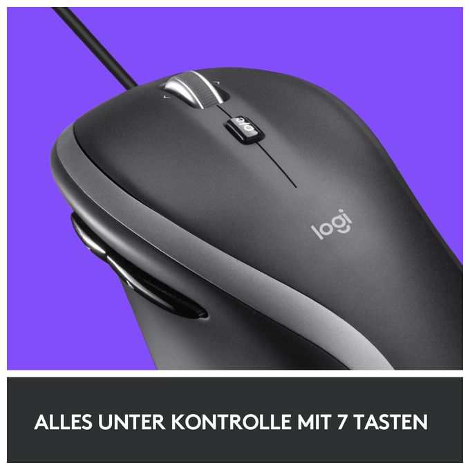 M500s Advanced Corded 4000 DPI Büro Maus Optisch 