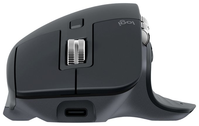 8000 DPI Büro Maus Laser  MX Master 3S (Graphit) 