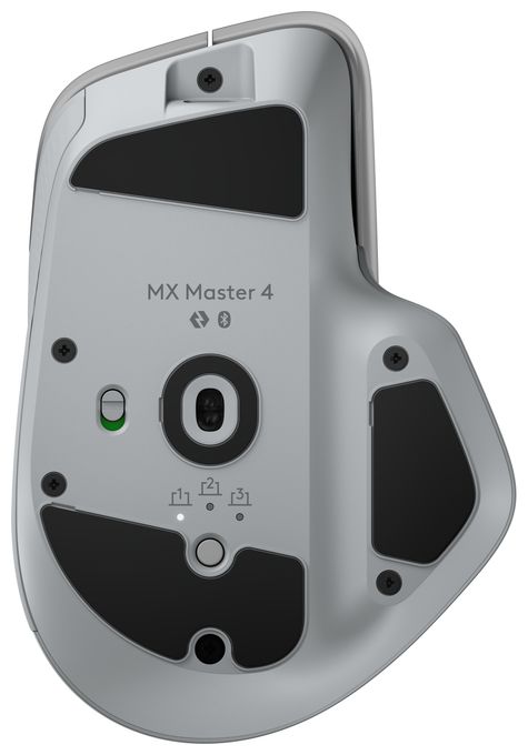 8000 DPI Büro Maus Laser  MX Master 4 (Grau) 