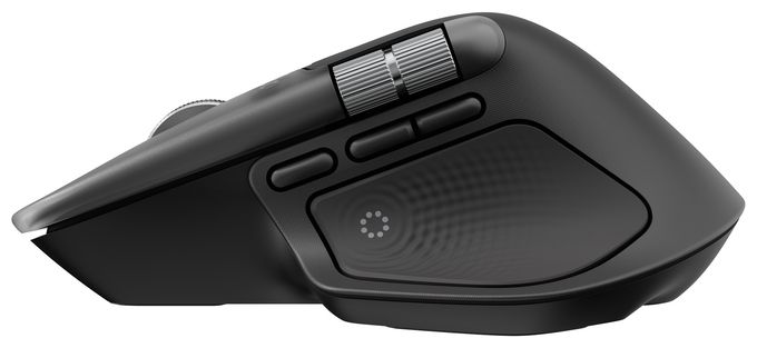8000 DPI Büro Maus Laser  MX Master 4 for Mac (Schwarz) 