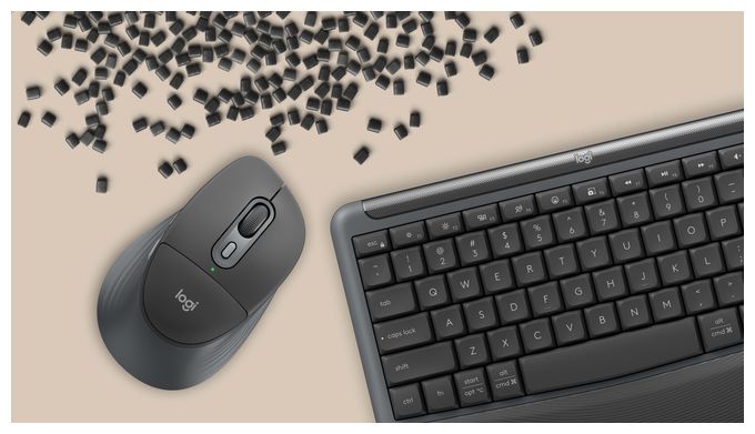 Universal Tastatur RF Wireless + Bluetooth 2.4 GHz  MK880 Signature Comfort Plus Combo (Graphit) 