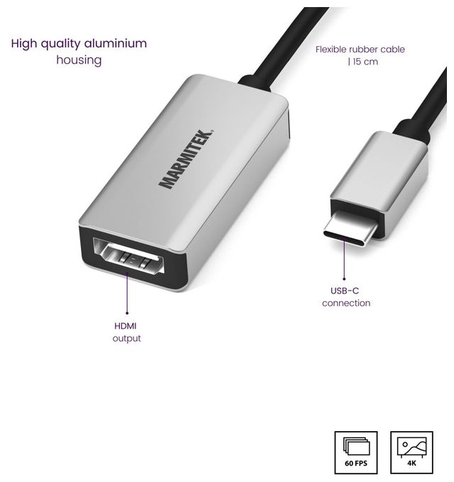 Connect USB C auf HDMI - USB-C auf HDMI Adapter 