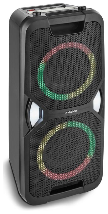50 W Bluetooth Lautsprecher Laufzeit bis 26 h  Life-1 Pure MD400000 (Schwarz) 