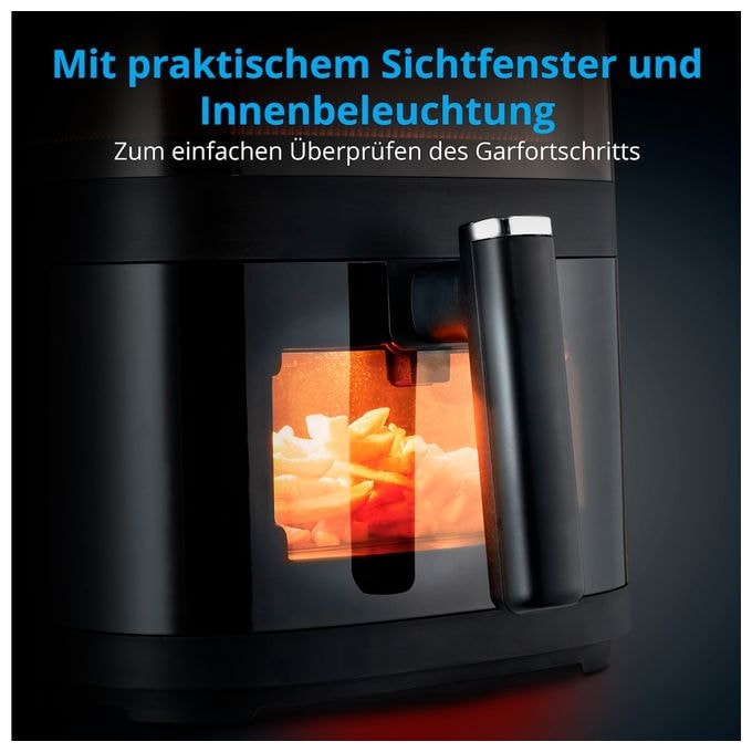 Heißluftfritteuse 5 l 1500 W  Life X10 XL MD11780 (Schwarz) 