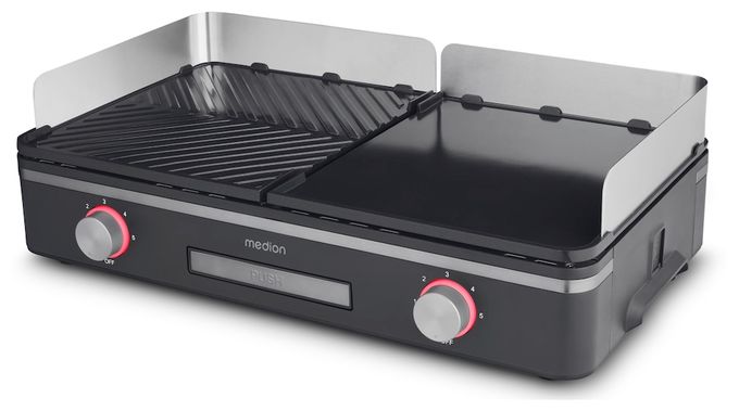 2400 W  MD12027 (Schwarz, Edelstahl) 