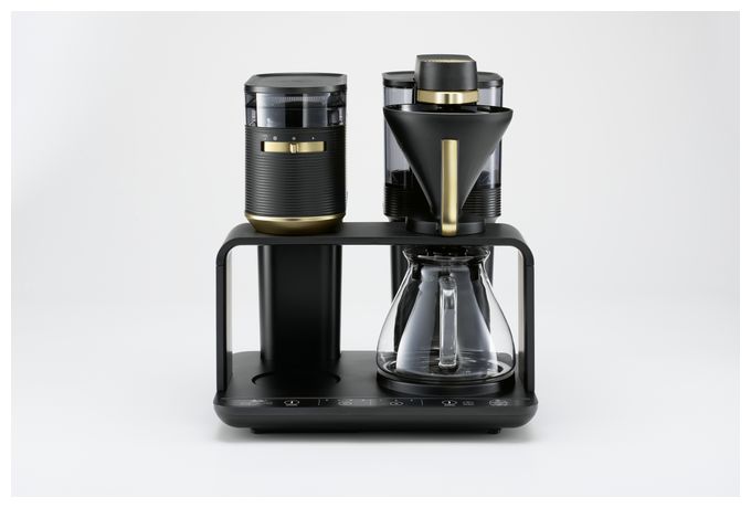 8 Tassen Filterkaffeemaschine 1,0 l  1024-04 Epos (Schwarz/Gold) 