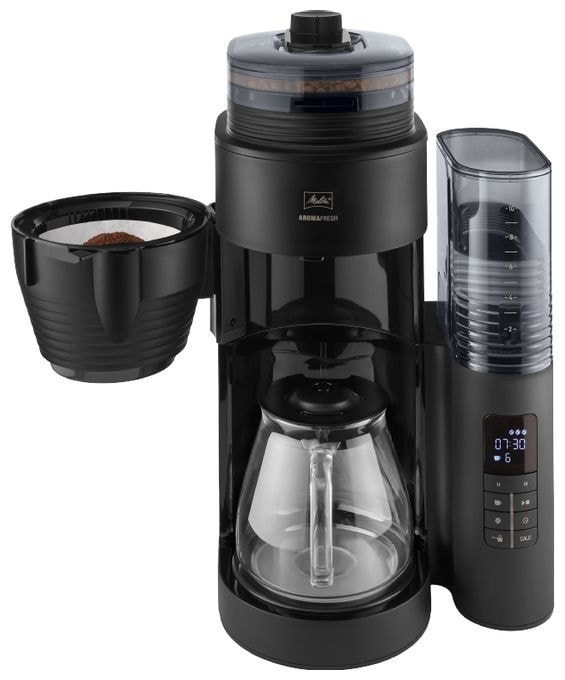 10 Tassen Filterkaffeemaschine 1,2 l  1030-05 Aromafresh (Schwarz) 