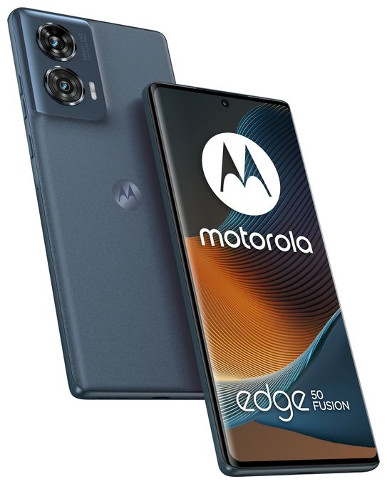 256 GB 5G Smartphone 17 cm (6.7 Zoll) Android 50 MP Dual Kamera Dual Sim (Forest Blue) Edge 50 Fusion 