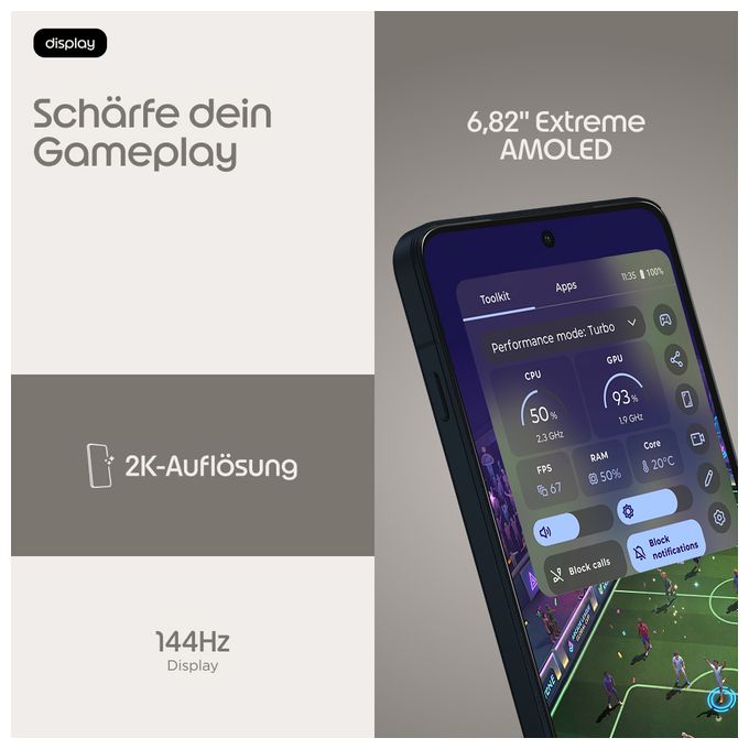 256 GB 5G Smartphone 17,3 cm (6.8 Zoll) Android 50 MP Dual Kamera Dual Sim WiFi 7 (PANTONE Dark Shadow) Edge 70 max 