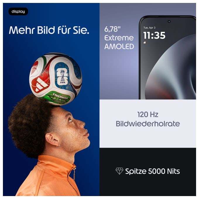 256 GB 5G Smartphone 17,2 cm (6.78") Android 200 MP Dual Kamera Dual Sim WiFi 5 (PANTONE Overture) Moto G87 