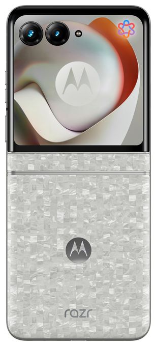 256 GB 5G Smartphone 17,5 cm (6.9 Zoll) Android 50 MP Dual Kamera Dual Sim WiFi 6E (PANTONE Bright White) Razr 70 