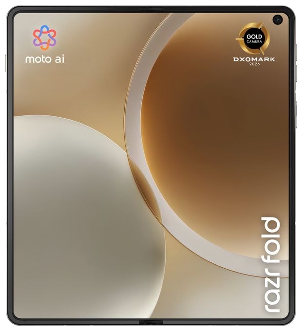 512 GB 5G Smartphone 20,6 cm (8.09") 3,8 GHz Android 50 MP Dreifach Kamera Dual Sim WiFi 7 (PANTONE Lily White) Razr Fold 