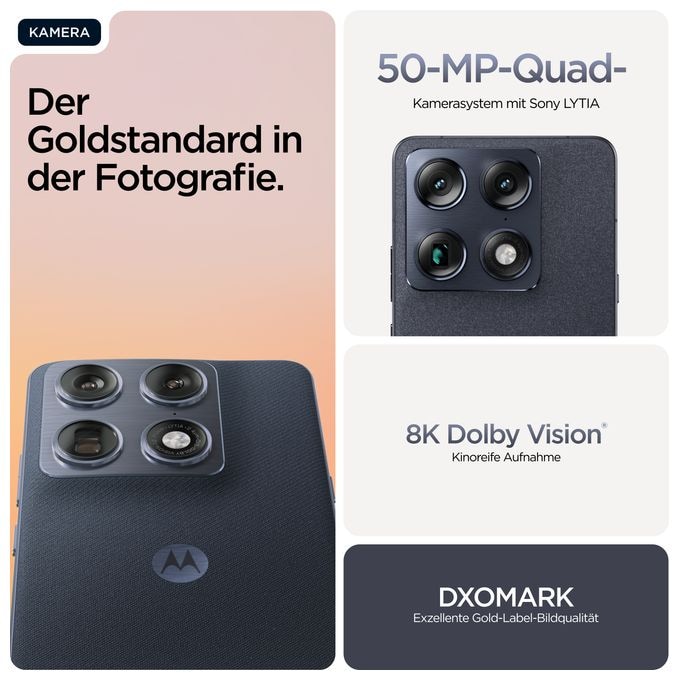 512 GB 5G Smartphone 17,2 cm (6.78") 3,8 GHz Android 50 MP Dreifach Kamera Dual Sim WiFi 7 (PANTONE Carbon) Signature 