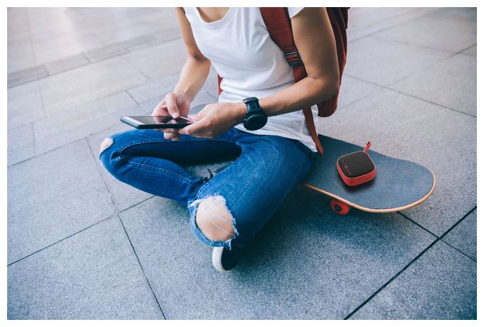 Bluetooth Lautsprecher  Mini (Rot) 