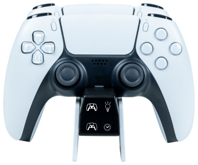 Ladestation PlayStation PS5 Kabelgebunden  Dual Charger V4 (Schwarz, Weiß) 