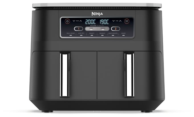 Doppel Heißluftfritteuse 7,6 l 2470 W  AF300EU (Schwarz) 