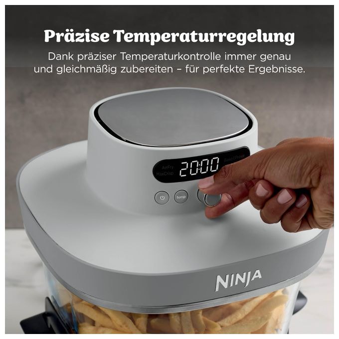 Heißluftfritteuse 5,7 l 2000 W  AS090EUWH Crispi Pro 5-in-1 (Weiß) 
