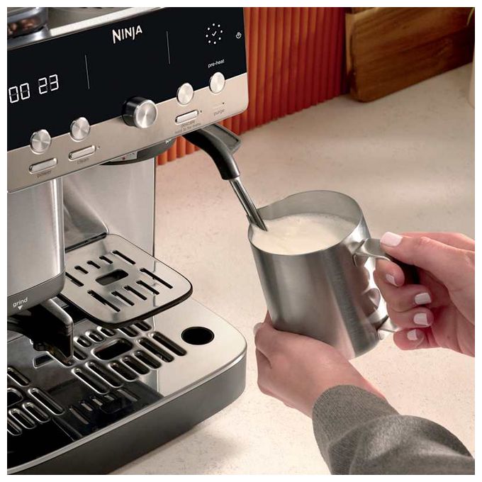 Siebträger Kaffeemaschine 1650 W  ES301EU Luxe Café Mini (Schwarz) 