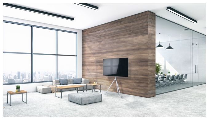 Flur Halterung 360° bis 165,1 cm (65") 30 kg WM7462 TV Stand 