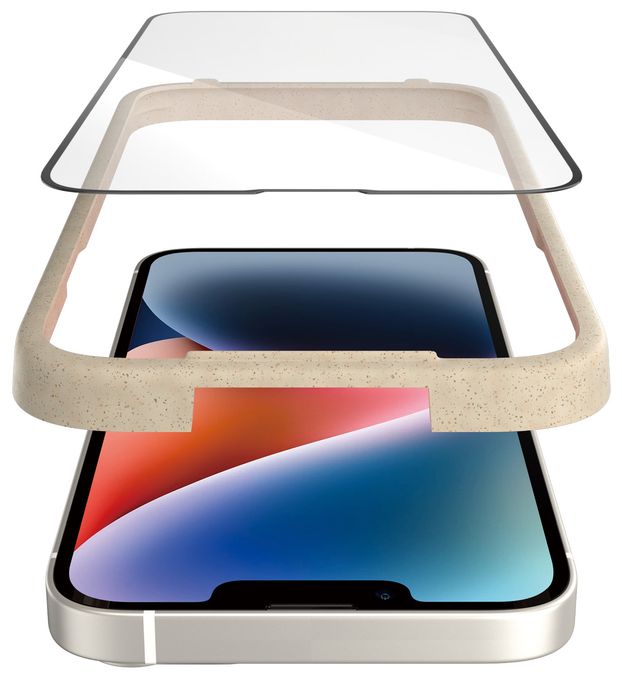 Klare Bildschirmschutzfolie Gehärtetes Glas, Polyethylenterephthalat, Silikon für  Apple Apple - iPhone 14, Apple - iPhone 13, Apple - iPhone 13 Pro Kratzresistent, Schockresistent, Antibakteriell 2783 