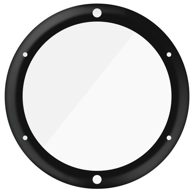Klare Bildschirmschutzfolie Gehärtetes Glas, Polyethylenterephthalat, Silikon für  Garmin Garmin - Venu 2S, Garmin - Vivoactive 4s Kratzresistent, Schockresistent, Antibakteriell 3653 Displayschutz 