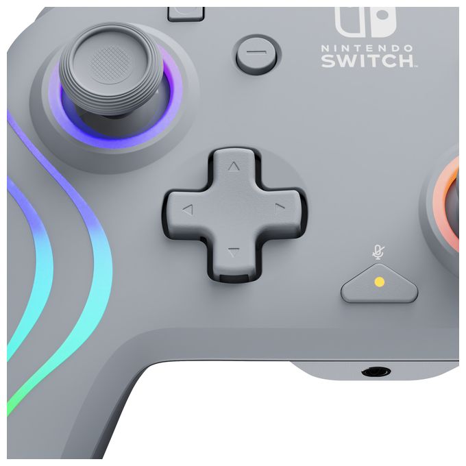 Analog / Digital Gamepad für Nintendo Switch, Nintendo Switch OLED  Afterglow Wave (Grau) 