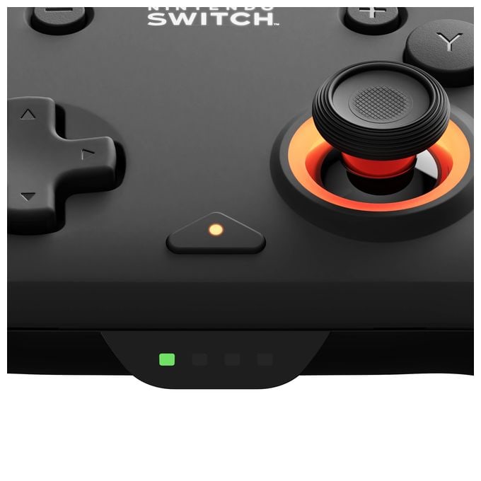Analog / Digital Gamepad für Nintendo Switch, Nintendo Switch Lite, Nintendo Switch OLED  Afterglow Wave (Schwarz) 