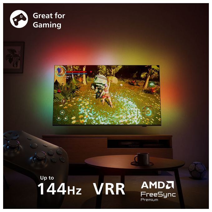 MiniLed 190,5 cm (75 Zoll) Fernseher 4K Ultra HD VESA 300 x 300 mm 75MLED910/12 