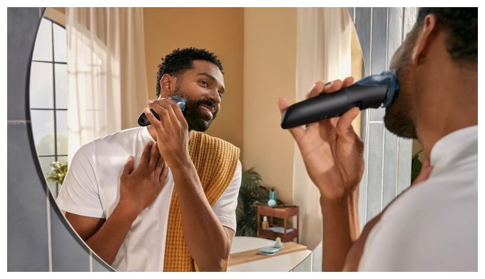 Nass&Trocken Rasierer Lithium-Ion (Li-Ion) 100 min BT5780/15 Beard Trimmer 5000 Bartschneider 