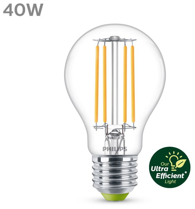 LED Lampe Globe E27 EEK: A 485 lm Warmweiß (3000K) entspricht 40 W 8719514343726 