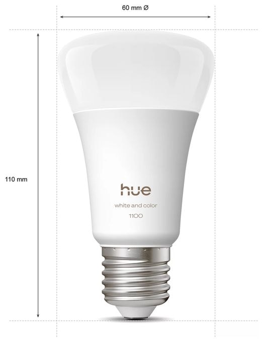 A60 – Smarte Lampe E27 – 1100 lm 