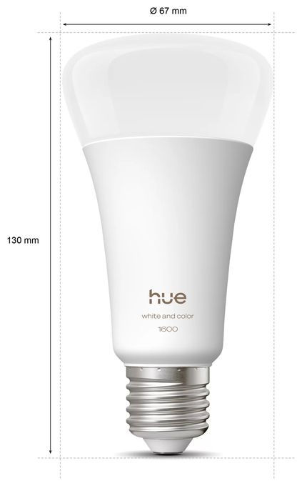 A67 – Smarte Lampe E27 – 1600 