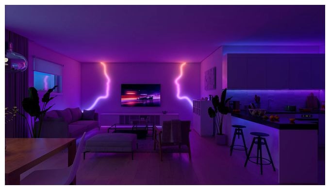 Intelligenter Leuchtstreifen 5000 mm Multi Hue Basis Flex Lightstrip 5 m 