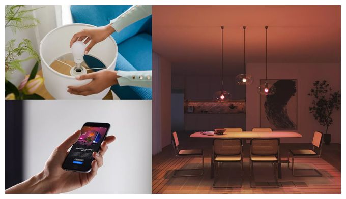 LED Set für intelligente Beleuchtung Variabel Hue Basis Starter-Set 