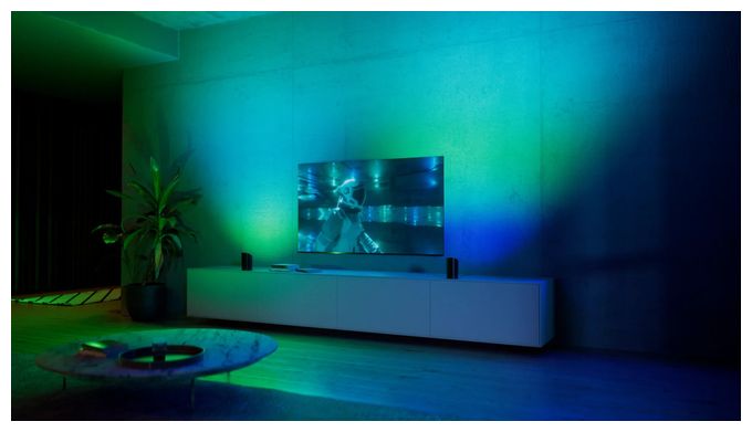 Intelligente Tischleuchte Multi Hue Play Wallwasher 