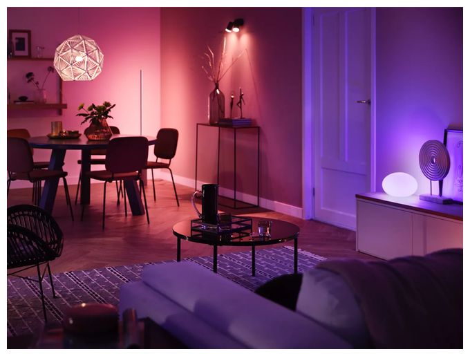 LED Set für intelligente Beleuchtung Multi AC Hue White & Color Ambiance Starter-Set: E27 A60 Doppelpack 