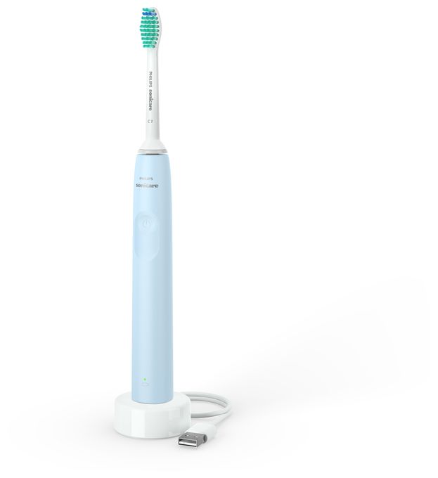 Schall-Zahnbürste für Erwachsene  HX3651/12 Sonicare 2100 Series (Blau, Weiß) 