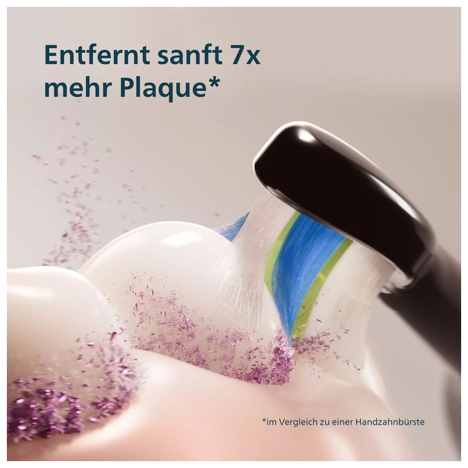Schall-Zahnbürste für Erwachsene 504 h  HX7101/02 Sonicare 5300 (Schwarz) 