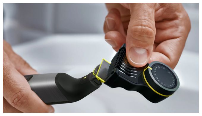 Nass&Trocken Rasierer Lithium-Ion (Li-Ion) 120 min QP6552/15 Face + Body OneBlade Pro 360 