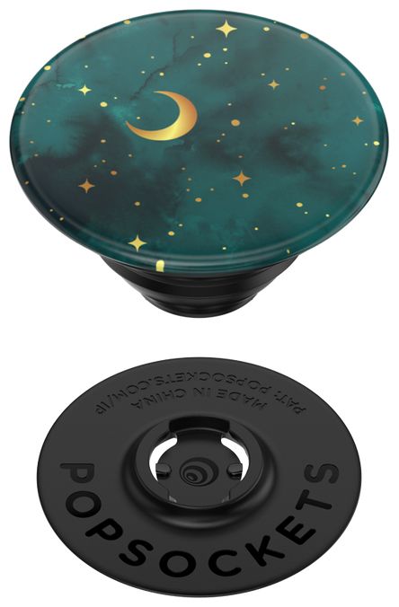 Fingerring  PopGrip Mystic Forest (Schwarz, Gold, Grau) 
