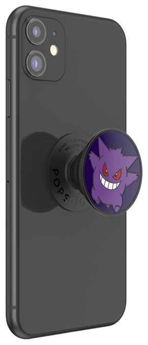 Fingerring für Universal  PopGrip  Pokémon - Enamel Glow-in-the-dark Gengar (Violett) 