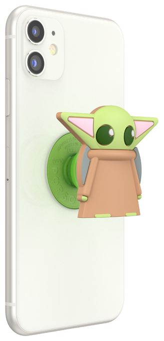 Fingerring für Universal (Hellbraun, Hellgrün) PopGrip Star Wars Mandalorian - PopOut Grogu 