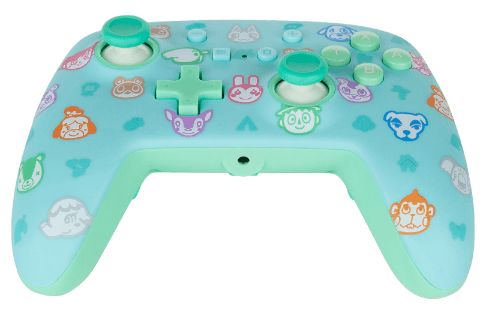 Gamepad für Nintendo Switch (Blau, Grün, Türkis) Enhanced Wired Controller Animal Crossing 