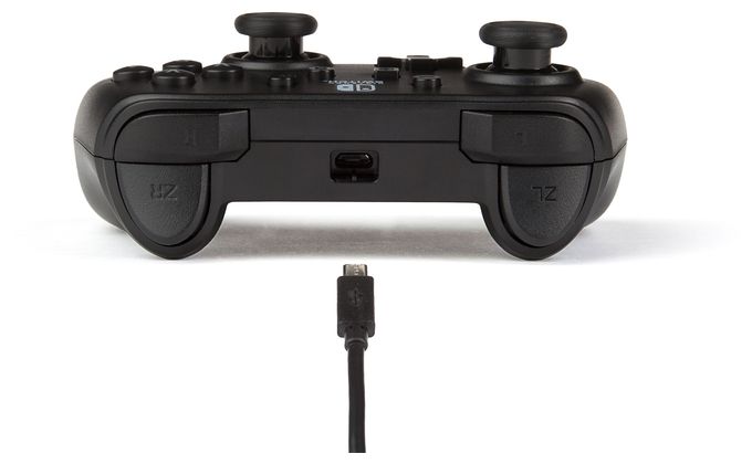 Kabelgebundener Controller für Nintendo Switch - Schwarz 