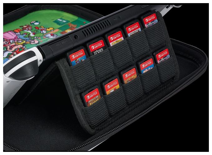 Gaming-Controllergehäuse Nintendo Switch  Slim Case (Rot, Weiß) 