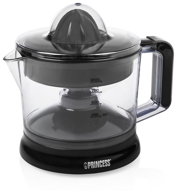 25 W (Schwarz, Transparent) 201004 Classic Zitruspresse 